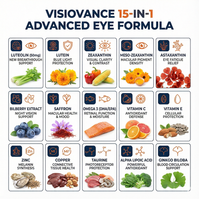 VisioVance 15 in 1 Advanced Eye Formula
