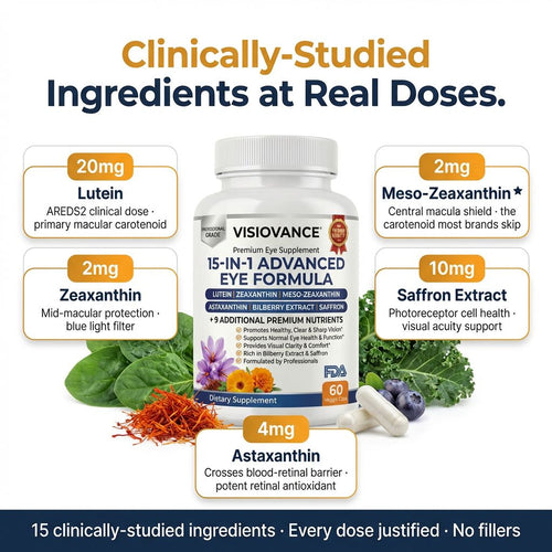 VisioVance 15 in 1 Advanced Eye Formula