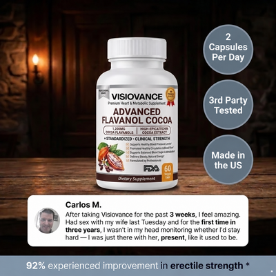 VisioVance Advanced Flavanol Cocoa Capsules